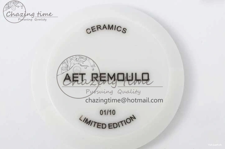 White Black Best on Dial Rubber 5GF Daytona White Ceramic A7750 Edition White Strap 1226